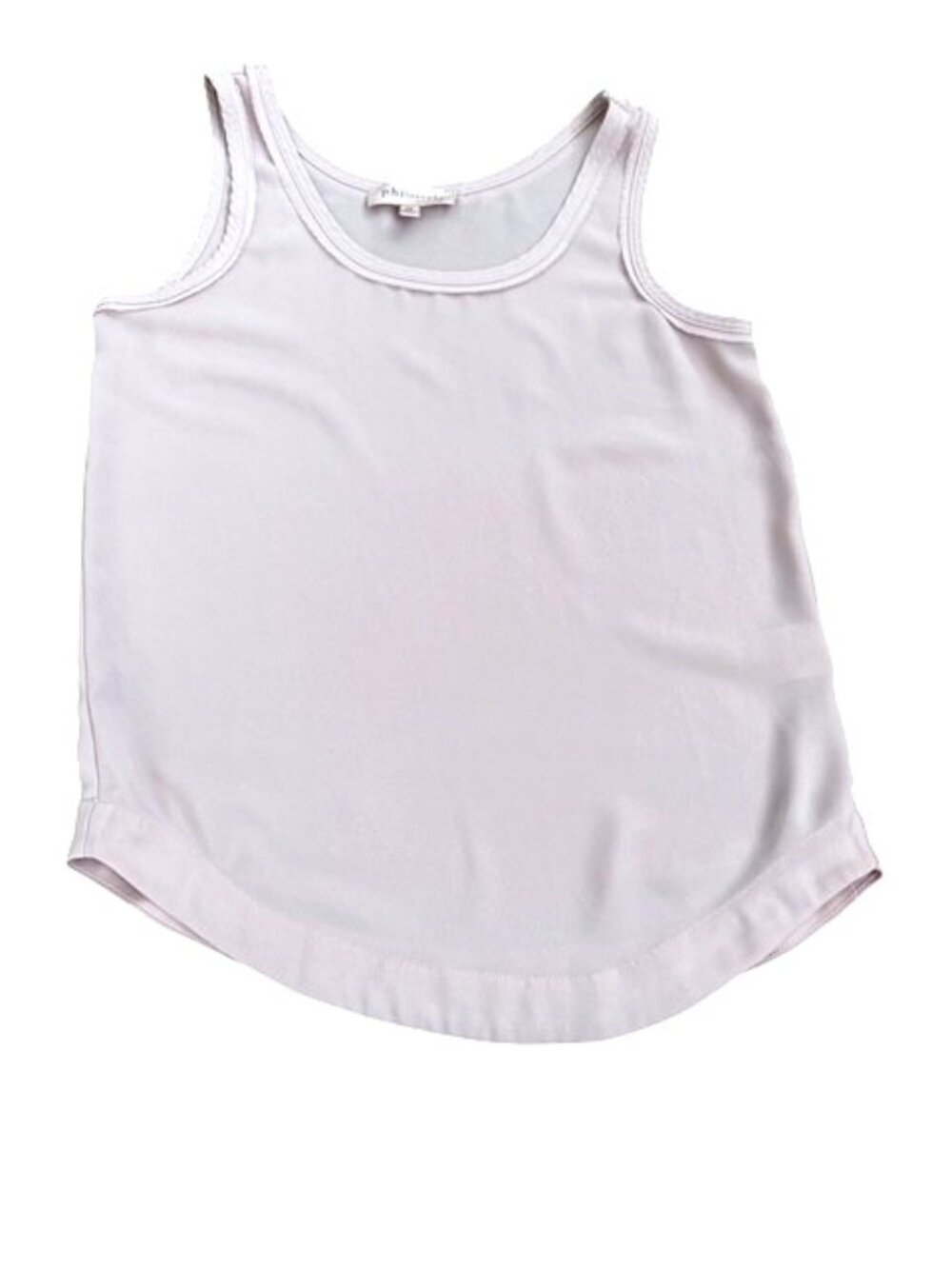 Philosophy Republic Tank Top Sleeveless Dusty Pink Blouse XS Casual Summer Blush